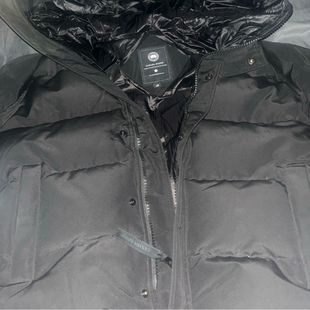 Canada Goose Black Puffer Jacket
